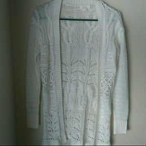 Open Knit Cardigan